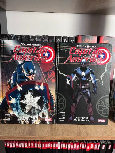 Hqs Capitão América Steve Rogers 1-2