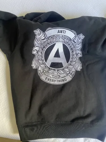 Blusão Moletom Supreme ?Anti Everything? Preto - Estilo Streetwear