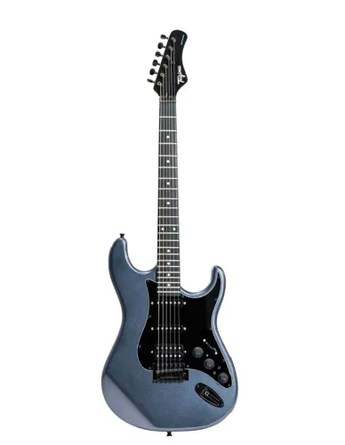 GUITARRA 2S 1H FX ESCALA ESCURA ESCUDO BK SIXMART MDSV