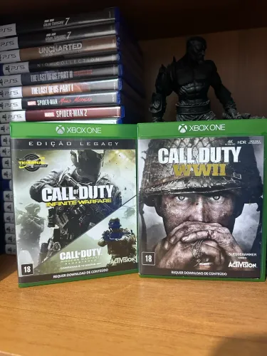 2 call of duty ww2 e infinite warfare Xbox one original