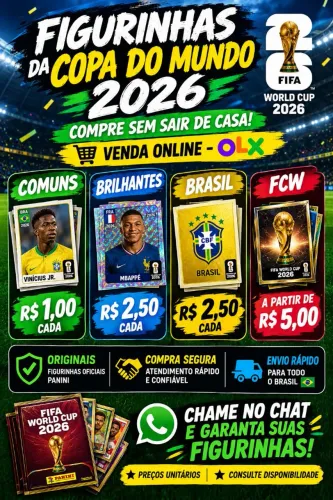 Figurinhas copa do mundo 2026