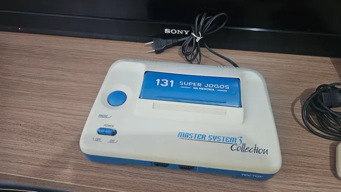 Master System 3 Collection 131 jogos na memória 