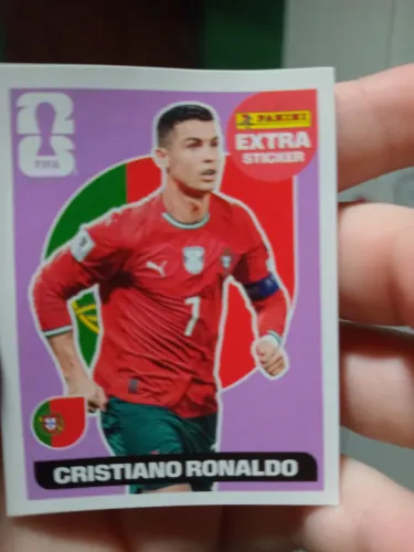 Figurinha legend do Cristiano Ronaldo 