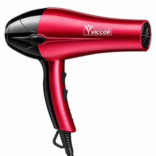 Secador de Cabelo Viccoli 3000W com Difusor Bico e 2 Pentes