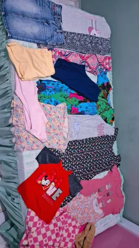 Lotinho de menina tamanho 10