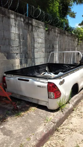 Caçamba Hilux cabine dupla 15 completo
