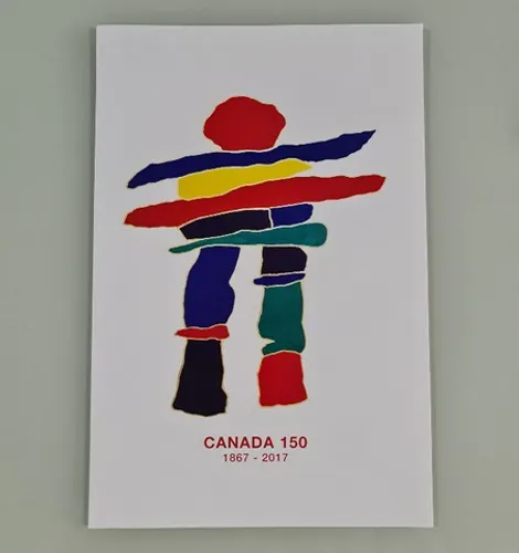 Cartão Colecionável/decorativo Canada 150 (1867-2017) - Novo