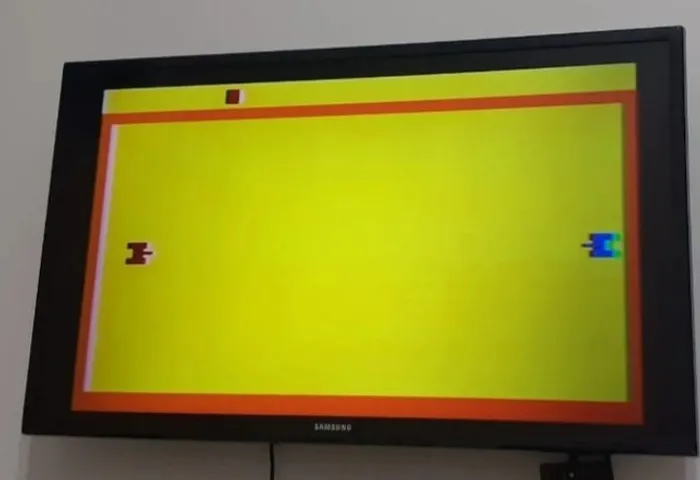 Cartucho de Atari com jogo Combat