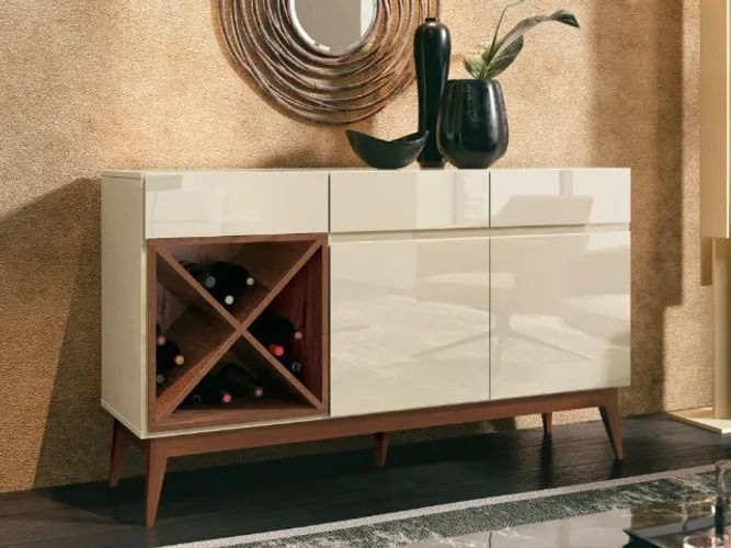 Buffet Chandon Off white/Naturale Até 12x - Frete Grátis 