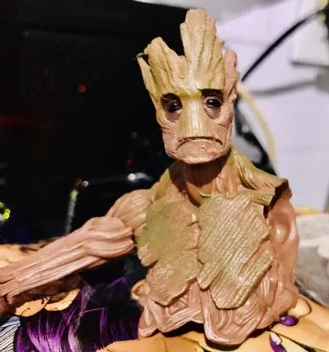 Groot Peça Baf Marvel Legends Original Guardiões da Galáxia 
