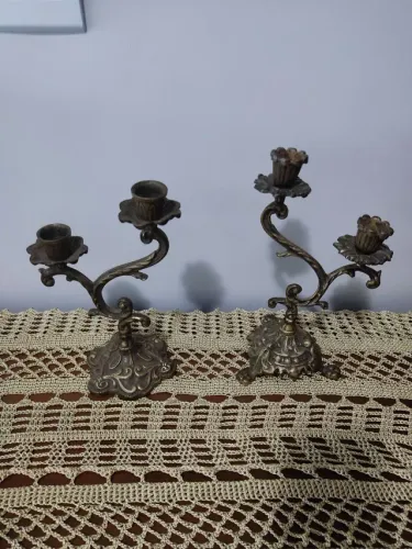 Candelabros antigos 