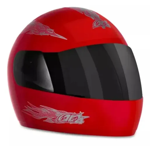 Capacete Protork Liberty 4 Vermelho (Entrega Grátis)
