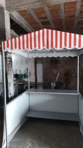 Barraca desmontável completa 