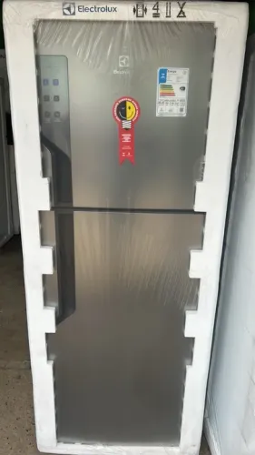 Geladeira eletrolux 431 litros  inox foss free