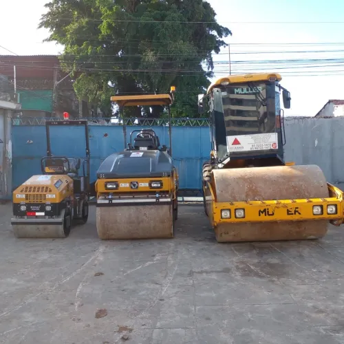 Rolo compactador liso 