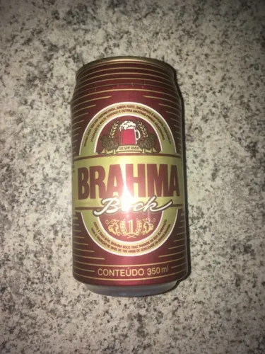 Lata Brahma Bock (primeira e única lata da Brahma Bock) de 1995