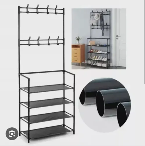 Sapateira com cabideiro para Sapatos e Roupas - Novo