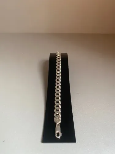 pulseira em prata 925 italiana groumet