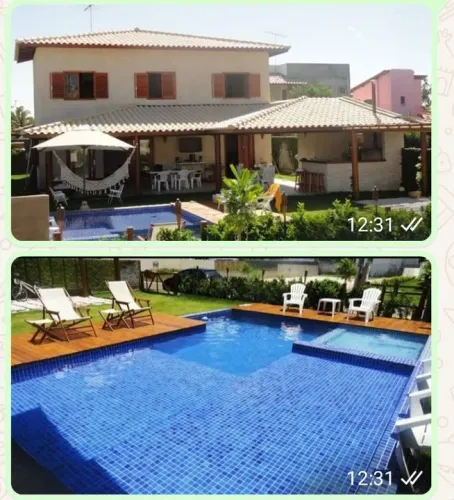 Casa 4/4 ,piscina com hidro - Condomínio Vilas do Jacuipe.