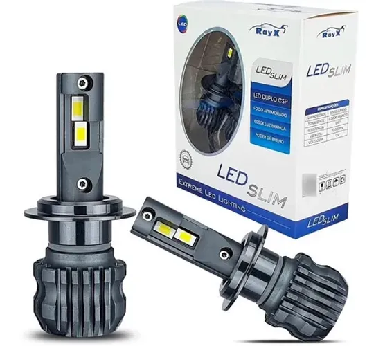 Ultra Led Slim H1 H3 H7 H8 H11 H27 Hb3 Hb4 6k 11000lm 70w