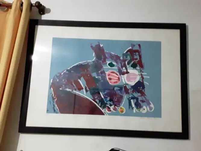 Quadro coleção "Gatos" de Aldemir Martins