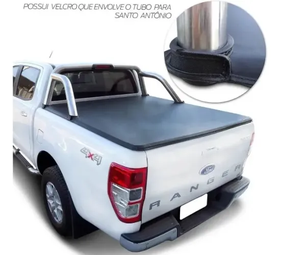 Capota Marítima Ranger Xlt 2012 em Diante Cd Flash Cover - Instalada