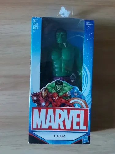 COLEÇÃO BONECOS MARVEL HASBRO (15cm) HULK, HOMEM DE FERRO, HOMEM ARANHA, CAPITÃO AMÉRICA