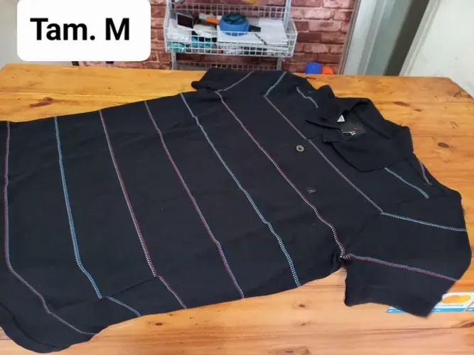 Camisa masculina gola polo do P ao G3