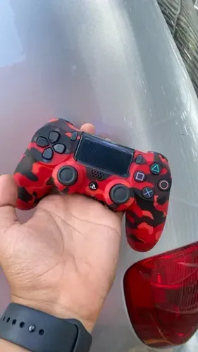 Manete PS4 Camuflada Lacrada 