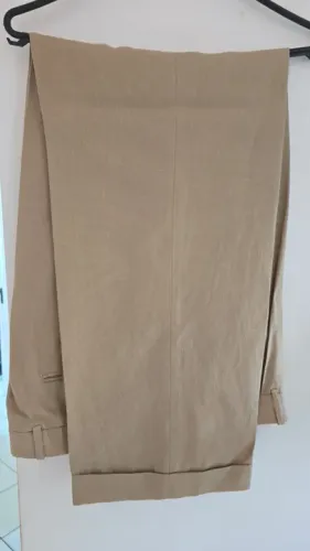 Calça em 100% Linho Brasperola,Semi-Nova!