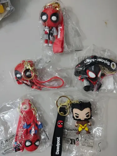 Chaveiros Marvel preço por unidade 