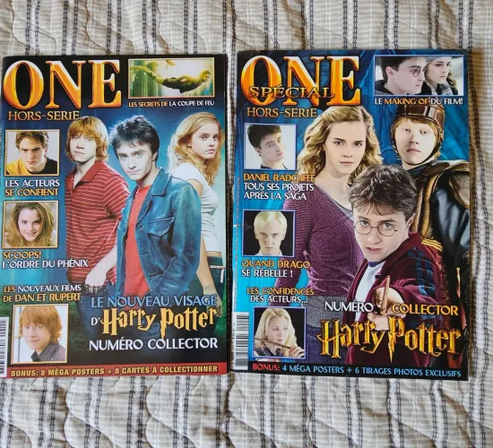 Revistas francesas Harry Potter