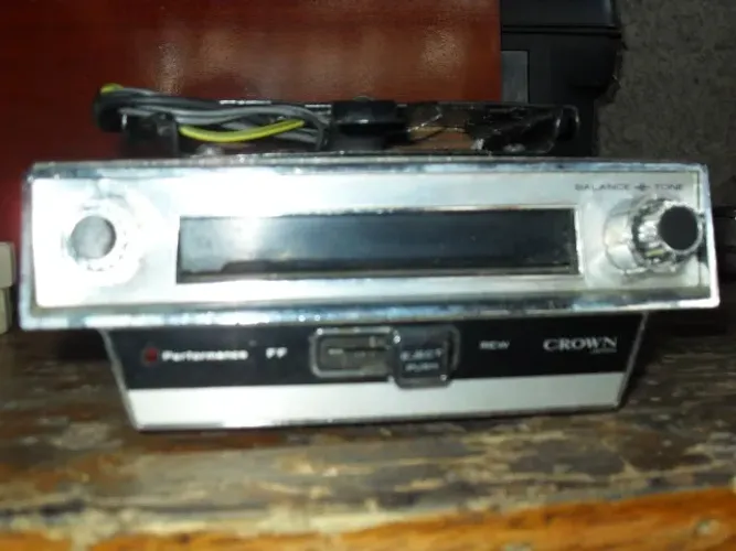 Toca Fita Crown-made in Japan-década de 70-Raríssimo