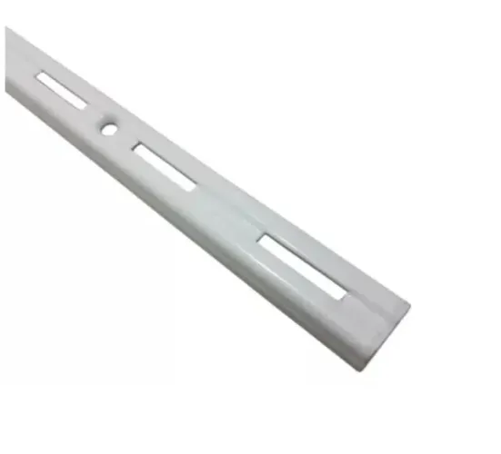 4 Trilhos Cremalheira Rasgo Simples 200cm 2m Para Prateleira