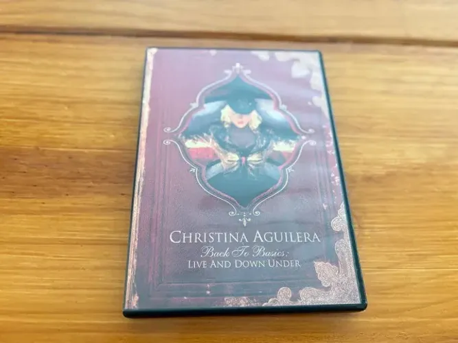 DVD Christina Aguilera Back to Basics Live and Down Under 2008