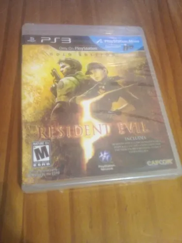 Jogo para Playstation 3 novo e lacrado Resident Evil Gold Edition PS3