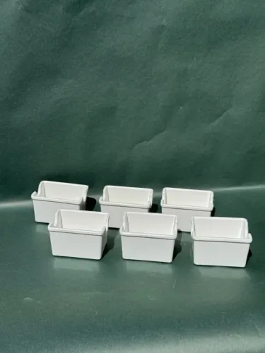 6 Mini Potes para Servir ou porta sachê 