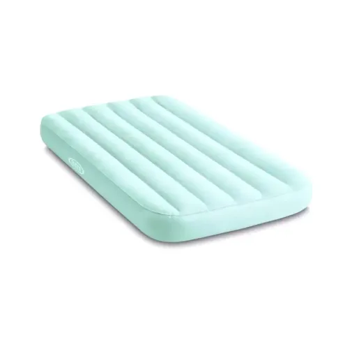 Colchão inflável Intex Infantil VERDE CLARO solteiro unissex com bolsa #66803