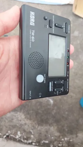 Korg TM-60 - Afinador e Metrônomo de guitarra só venda não troco por nada 