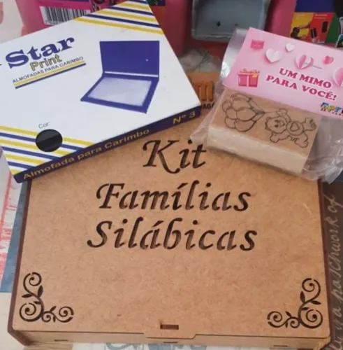 Kit Famílias Silábicas com Carimbo