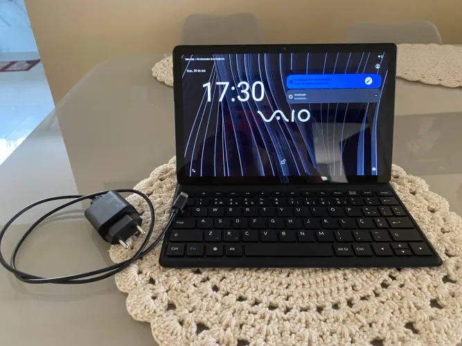 Tablet vaio tl10 seminovo original com nota fiscal, capinha e carregador 