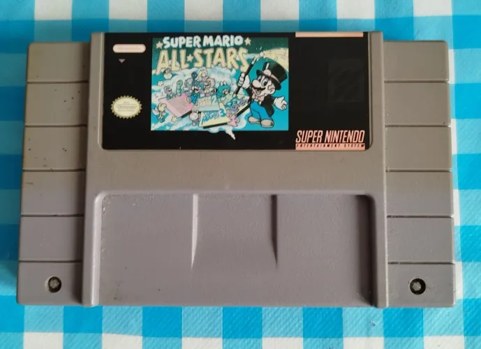 Super Mario all stars super Nintendo snes