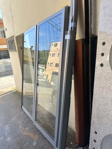 Porta balcão panorâmica linha Gold premium