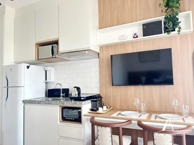 Vendo Studio Próximo ao Metrô Santa Cruz Mobiliado