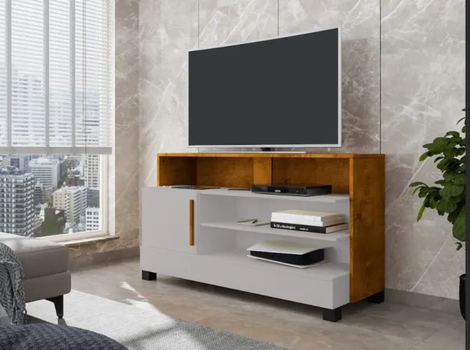 Rack TV Moderno (MONTAGEM GRÁTIS)