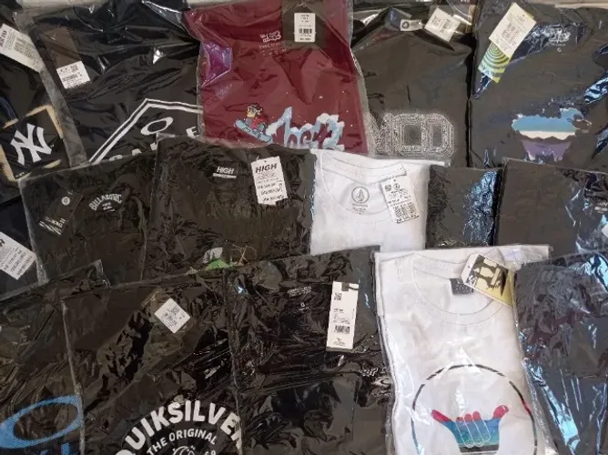 kit 10 Camisa de Marca para revenda - lote de camisetas surf premium