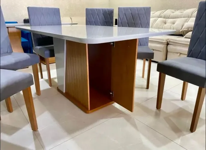Mesa 6 lugares entrega grátis 