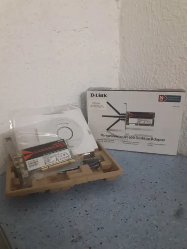 Placa de rede DW 547, RANGEBOOSTER N 650