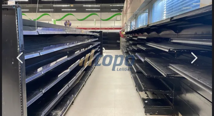 Prateleiras de aço para supermercado - Oportunidade!