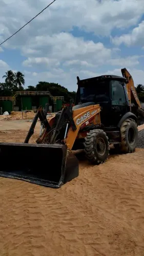 Aluguel de retroescavadeira, minicarregadeira, pá carregadeira e outros equipamentos